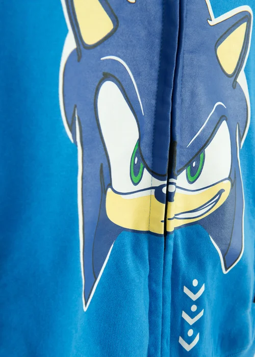 Cool Club Blue Sonic the Hedgehog Zip-Up Hoodie (4-8 yrs) - 5 Yrs Image 5