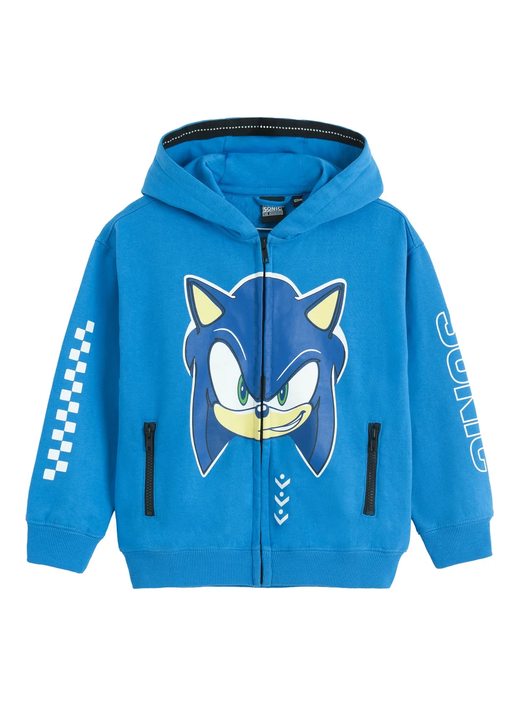 Cool Club Blue Sonic the Hedgehog Zip-Up Hoodie (4-8 yrs) - 5 Yrs Image 1