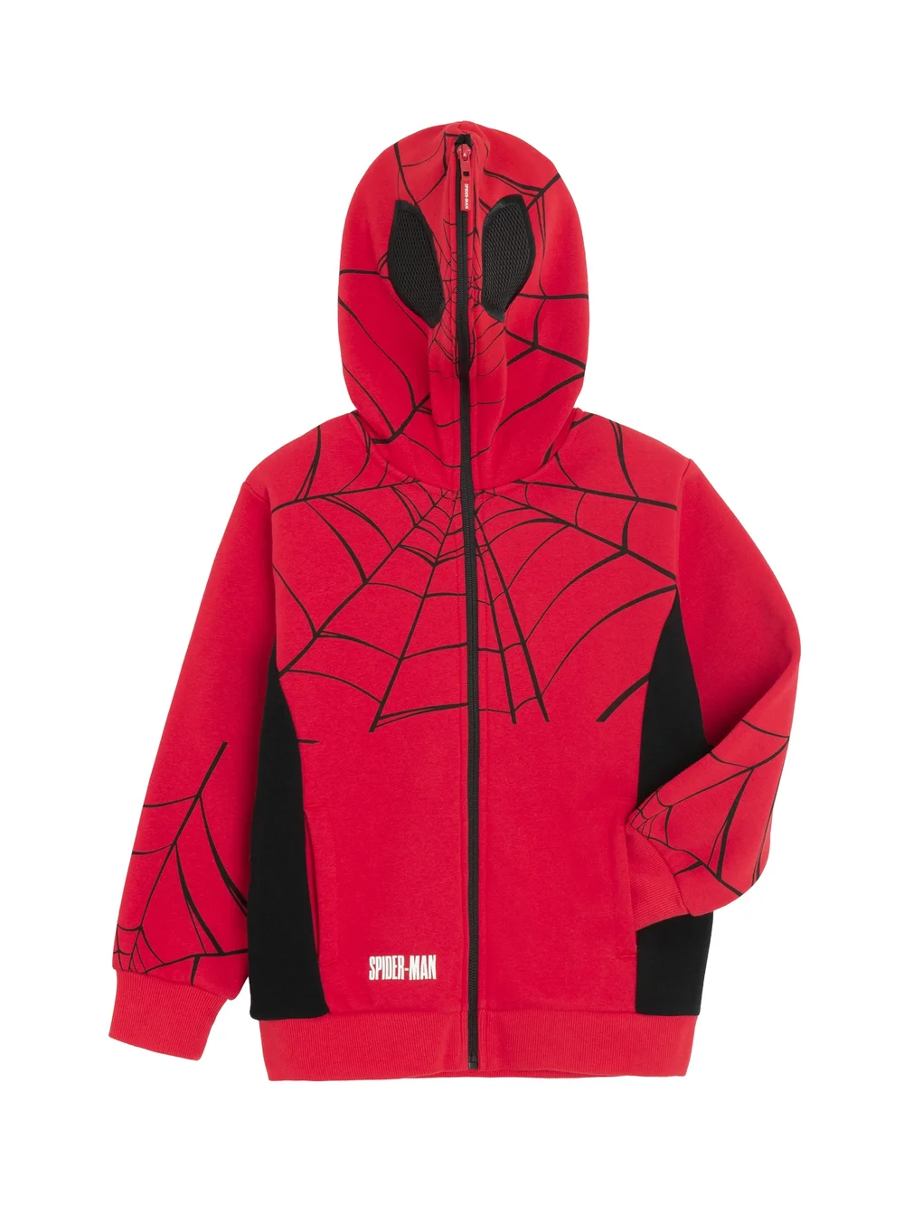 Cool Club Red Spider-Man Zip-Up Hoodie (2-9 yrs) - 2 Yrs Image 1