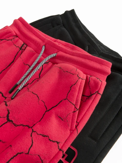 Cool Club Red 2-Pack Spider-Man Joggers (2-9 yrs) - 8 Yrs Image 3