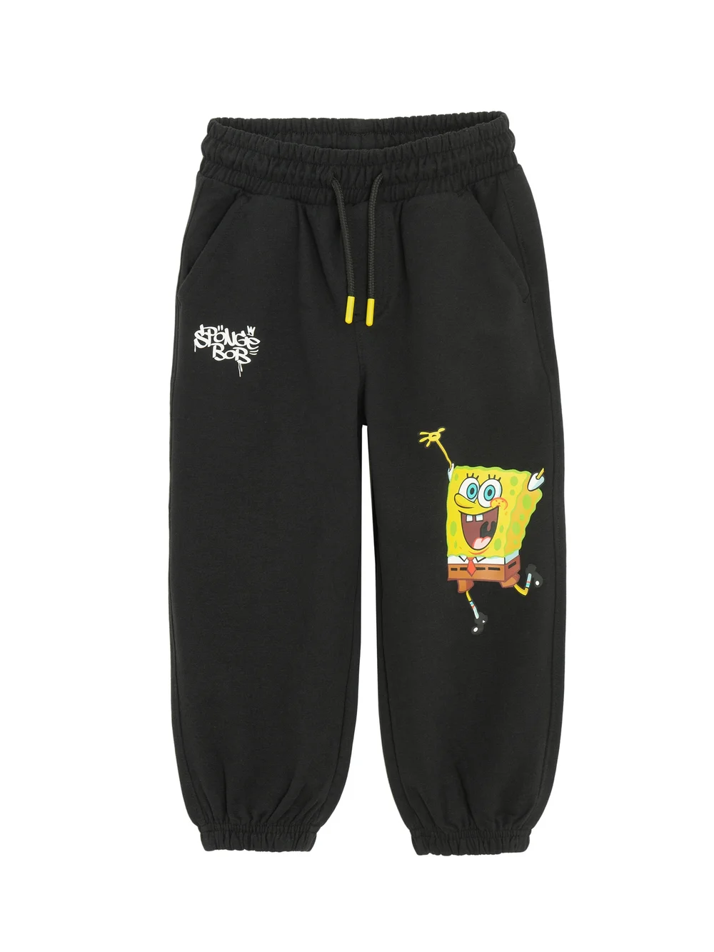 Cool Club Black Spongebob Joggers (3-8 yrs) - 3 Yrs Image 1