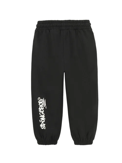Cool Club Black Spongebob Joggers (3-8 yrs) - 3 Yrs Image 2
