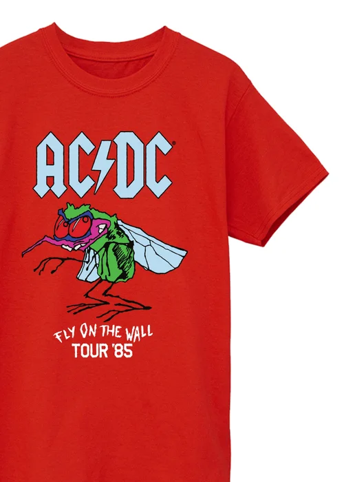 Ada & Ted ACDC Blow Up Boys Red Graphic T-Shirt (3-13 Years) - 5-6 Yrs Image 2