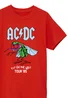 Ada & Ted ACDC Blow Up Boys Red Graphic T-Shirt (3-13 Years) - 5-6 Yrs Image 2