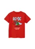 Ada & Ted ACDC Blow Up Boys Red Graphic T-Shirt (3-13 Years) - 5-6 Yrs Image 1