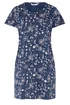 Yours Blue Celestial Placket Nightdress - 34-36 Image 5