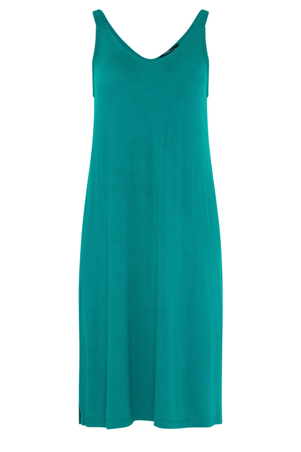 Yours Curve Teal Midi Dress - 22-24 Image 5