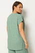 Yours Curve Sage Green Bubble Textured T-Shirt - 26-28 Image 3
