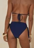 Moda Minx Iconic Isle Navy Atka Triangle Bikini Top - XL Image 5