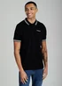 Firetrap Multi 3 Pack Regular Fit Cotton Stripe Polos - XL Image 2