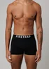 Firetrap Black 3 Pack Cotton Stretch Boxers With Logo Waistband - 2XL Image 5