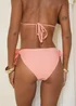Moda Minx Iconic Isle Peach Atka Triangle Bikini Top - XS Image 5