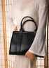 Where's That From Black Quarry Tote Bag With Cross Body Strap - One Size Image 2