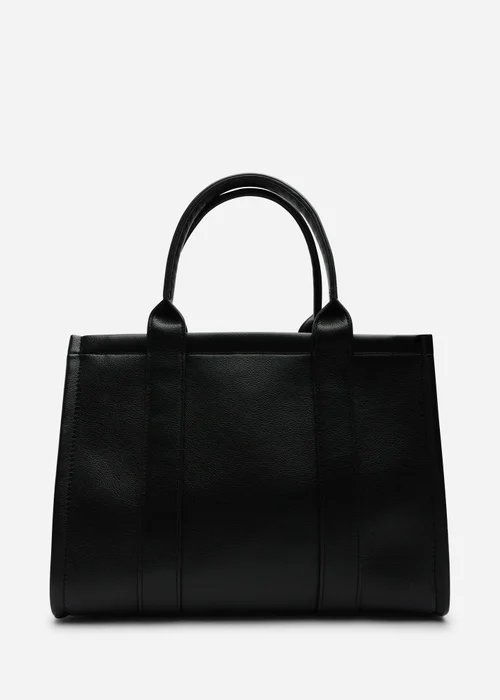 Where's That From Black Quarry Tote Bag With Cross Body Strap - One Size Image 3