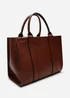 Where's That From Brown Quarry Tote Bag With Cross Body Strap - One Size Image 2