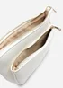 Where's That From Cream Elani Small Double Zip Cross Body Bag - One Size Image 5