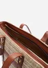 Where's That From Tan Catalina Large Raffia Bag With Stud Detail - One Size Image 4