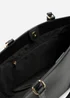 Where's That From Black Mariella Faux Leather Tote Bag - One Size Image 4