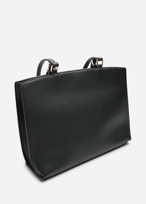 Where's That From Black Mariella Faux Leather Tote Bag - One Size Image 2
