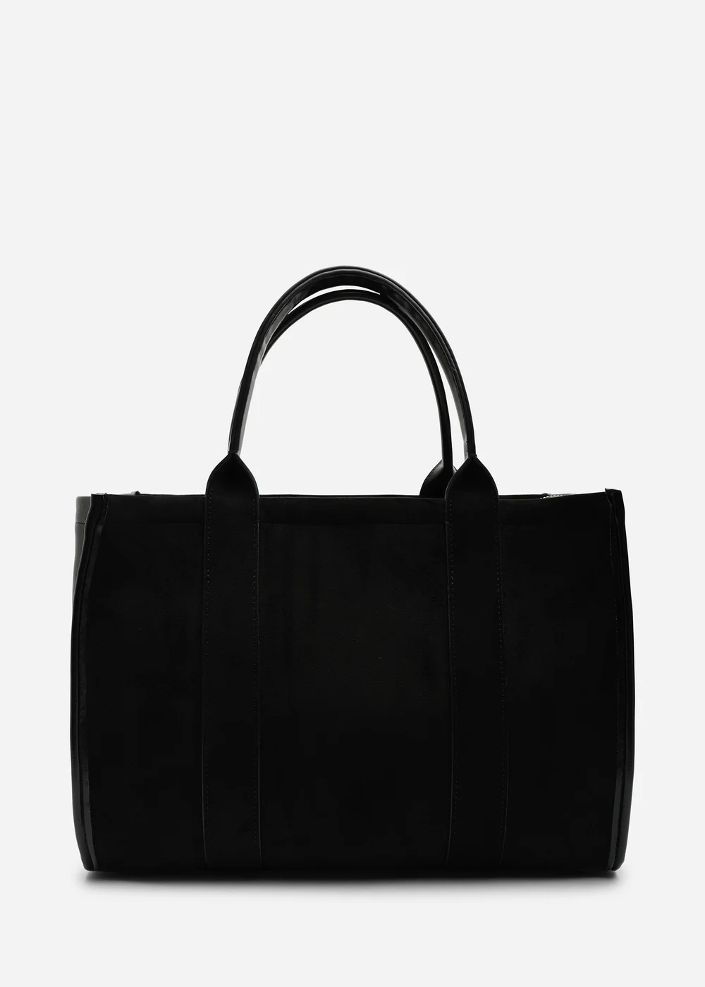 Where's That From Black Quarry Tote Bag With Cross Body Strap - One Size Image 2