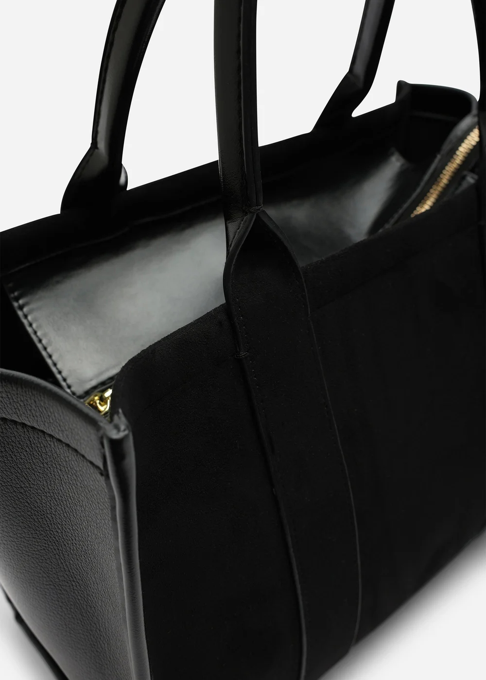 Where's That From Black Quarry Tote Bag With Cross Body Strap - One Size Image 4