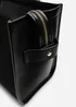 Where's That From Black Quarry Tote Bag With Cross Body Strap - One Size Image 5