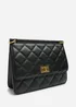 Where's That From Black Arisbeth Quilted Cross Body Shoulder Bag - One Size Image 4