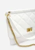 Where's That From Cream Arisbeth Quilted Cross Body Shoulder Bag - One Size Image 5