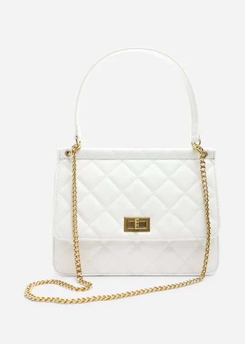 Where's That From Cream Arisbeth Quilted Cross Body Shoulder Bag - One Size Image 2
