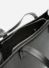 Where's That From Black Bailee Double Handle Tote Bag With Central Fastening - One Size Image 4