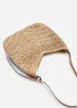 Where's That From Tan Harmoni Woven Natural Fibre Shoulder Bag - One Size Image 4