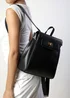 Where's That From Black Yusra Raffia Shoulder Bag With Contrast Front Pocket - One Size Image 1