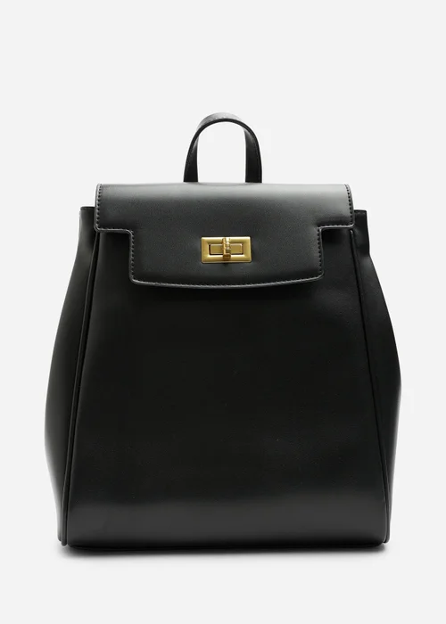 Where's That From Black Yusra Raffia Shoulder Bag With Contrast Front Pocket - One Size Image 2