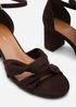 Where's That From Brown Avelia Strappy Block Heel Sandal - 7 Image 5