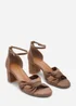 Where's That From Camel Avelia Strappy Block Heel Sandal - Size 6 Image 4