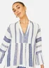 Yumi White Cotton Stripe Tunic - 24 Image 3