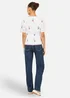 Yumi White Cotton Broderie Anglaise Embroidered Tie Top - 10 Image 2
