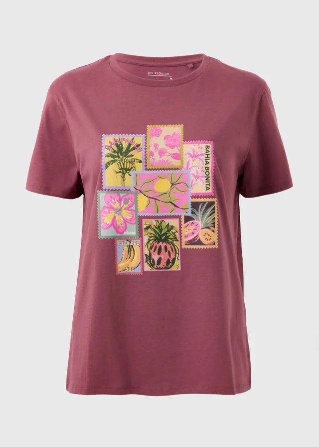 Raspberry Graphic T-Shirt