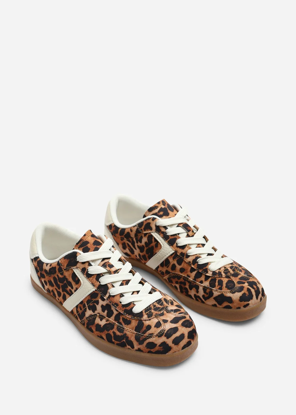 Where's That From Ensley Brown Leo Low Profile Panel Detailed Trainer - Size 6 Image 4