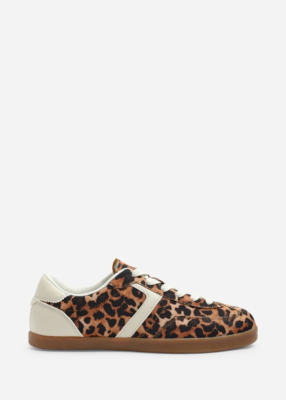 Where's That From Ensley Brown Leo Low Profile Panel Detailed Trainer - Size 6 Image 2