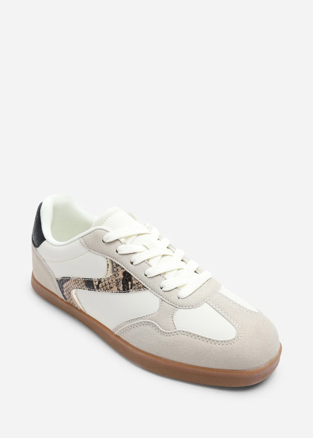 Where's That From Anaiah White Snake Low Profile Side Panel Detailed Trainer - 8 Image 3