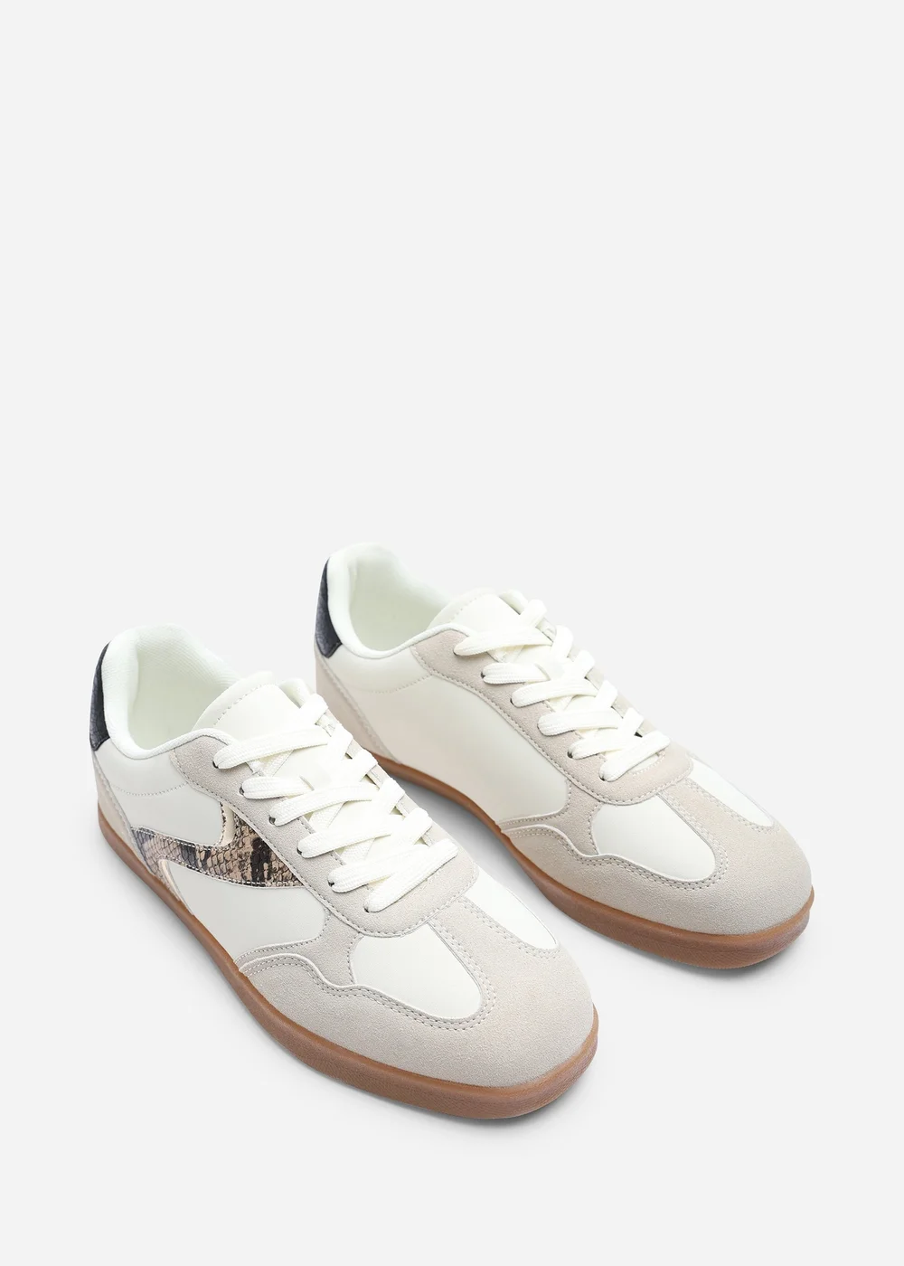 Where's That From Anaiah White Snake Low Profile Side Panel Detailed Trainer - 8 Image 4