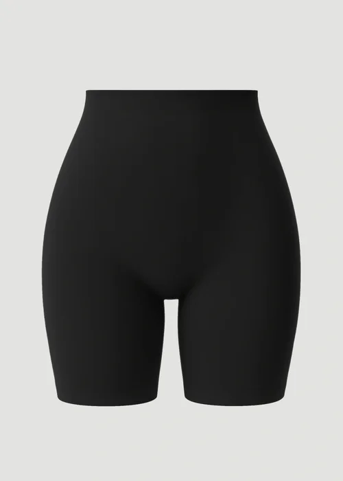 Conturve Black High Waisted Shaping Shorts - XL-2XL Image 3
