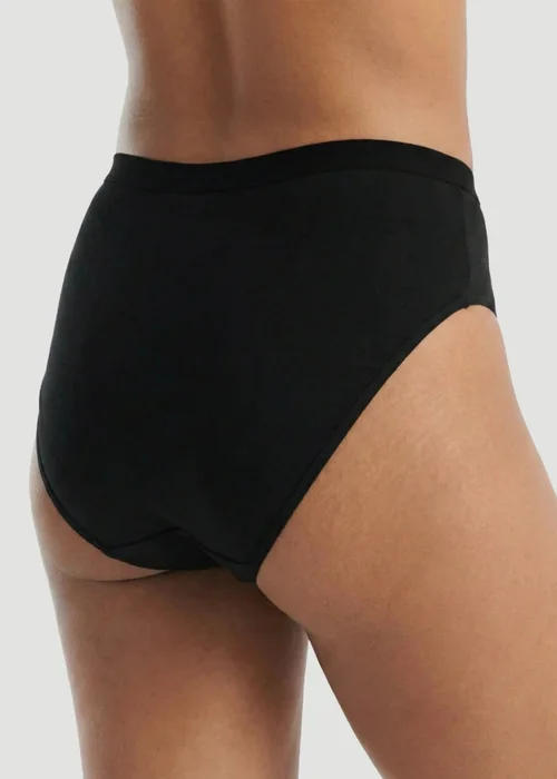 Conturve Black Period & Leakproof Bikini Underwear - 4XL Image 3