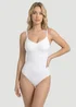 Conturve White Seamless Sculpt Thong Shapewear Bodysuit - 2XL Image 1