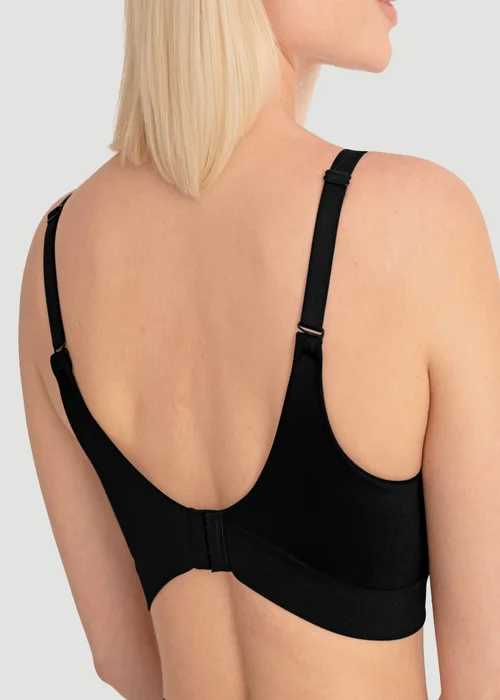 Conturve Black Ultimate Comfy Wireless Support Bra - L Image 5