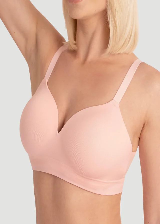 Conturve Blush Pink Ultimate Comfy Wireless Support Bra