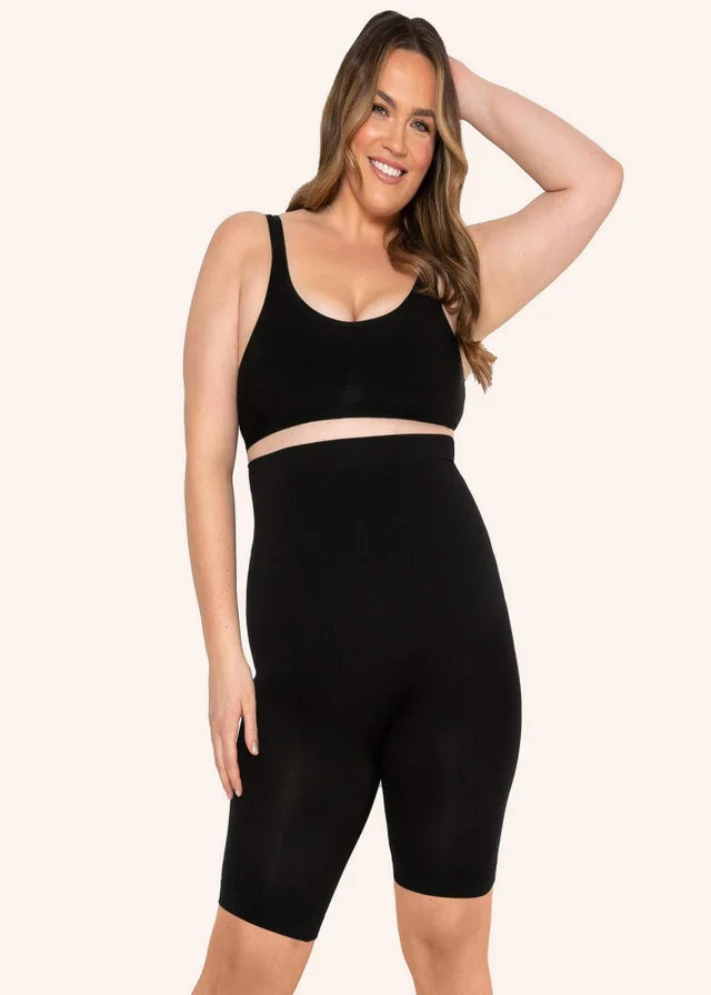Conturve Black Shaping SuperPower Shorts Flexible Boning