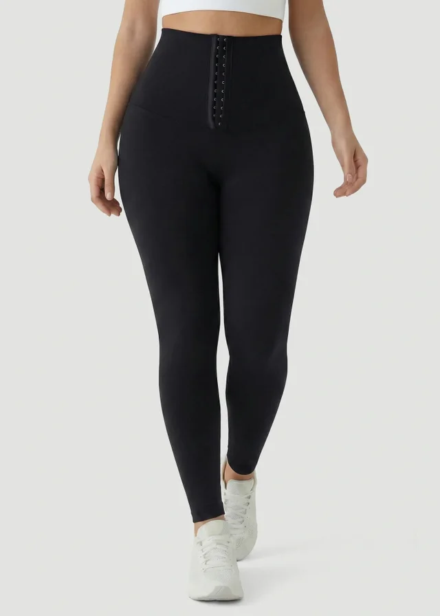 Conturve Black Waist Training Leggings