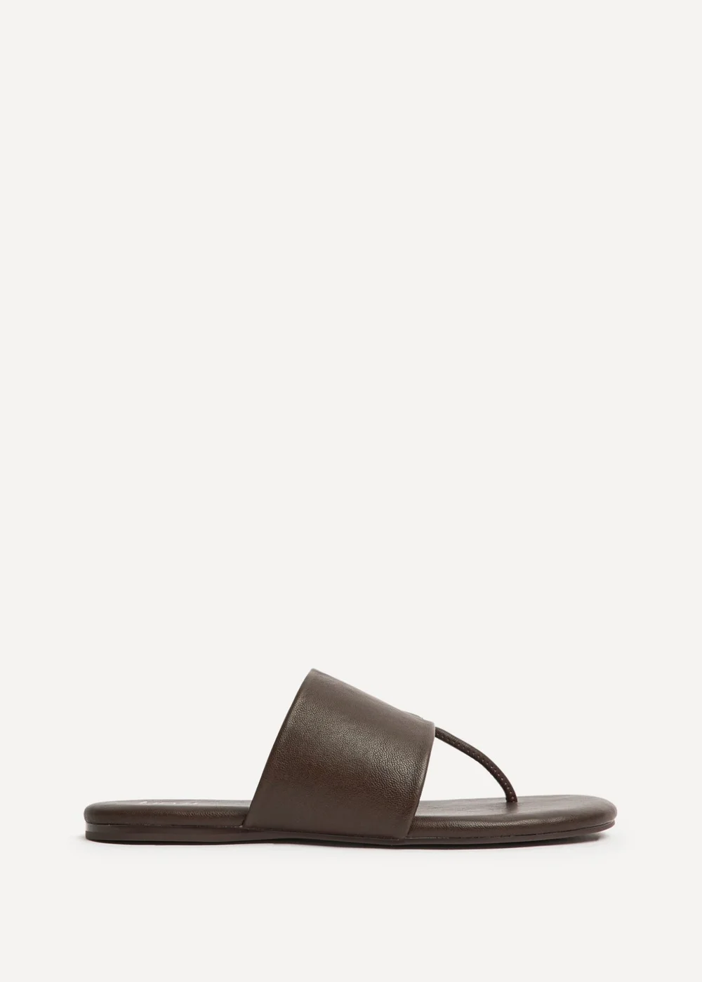 Linzi Amara Brown Flat Sandals - 4 Image 2
